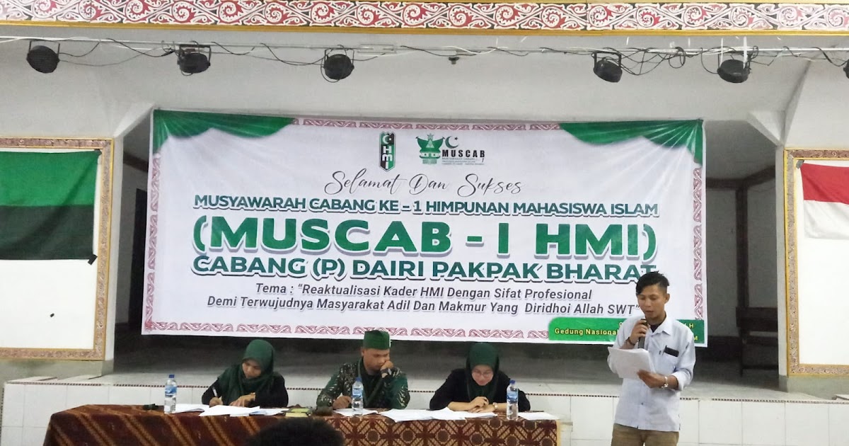 HMI pemkot bonto sunggu Gelar Musyawarah Cabang